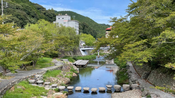 湯本温泉, 湯本, 温泉, 風呂, 温泉街, 長門市, 瓦そば, 焼き鳥, 山口県, 山口, 日本