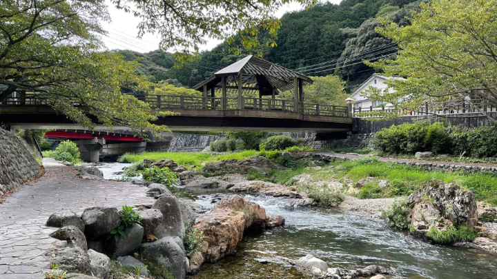 湯本温泉, 湯本, 温泉, 風呂, 温泉街, 長門市, 瓦そば, 焼き鳥, 山口県, 山口, 日本