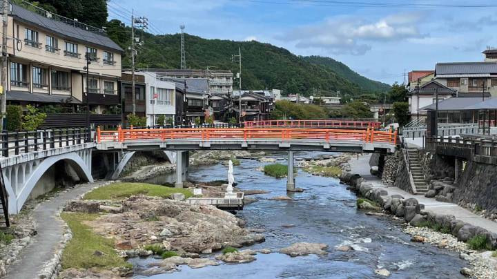 湯本温泉, 湯本, 温泉, 風呂, 温泉街, 長門市, 瓦そば, 焼き鳥, 山口県, 山口, 日本