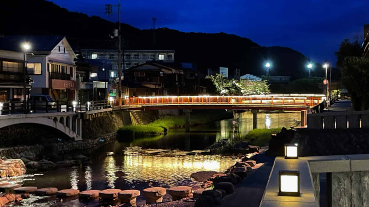 湯本温泉, 湯本, 温泉, 風呂, 温泉街, 長門市, 瓦そば, 焼き鳥, 山口県, 山口, 日本