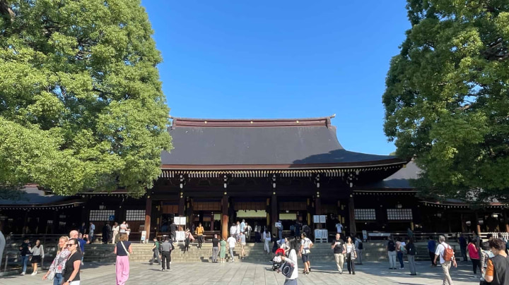 Meiji Shrine, Shinto, Shrine, Emperor Meiji, Empress Shoken, Tokyo, Tokyo Metropolis, Japan
