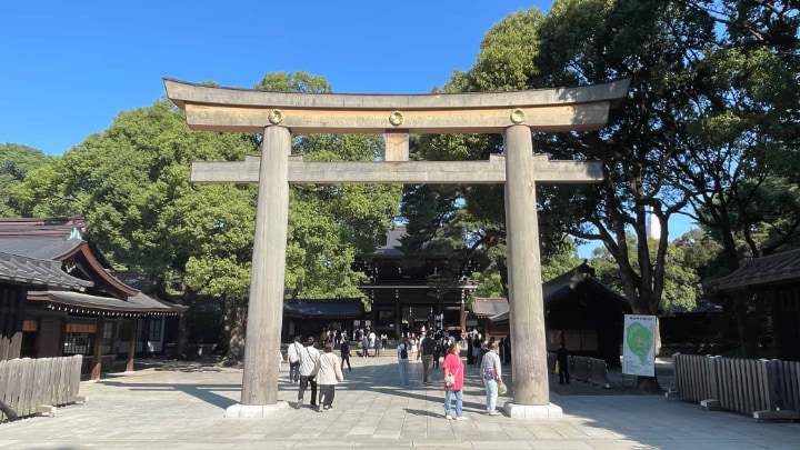 Meiji Shrine, Shinto, Shrine, Emperor Meiji, Empress Shoken, Tokyo, Tokyo Metropolis, Japan