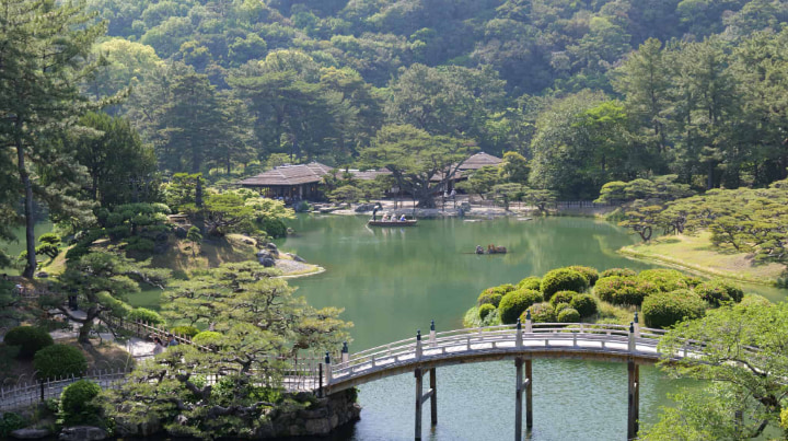 栗林公園, 栗林, 公園, 日本庭園, 庭園, 香川県, 香川, 高松市, 高松, 日本, 観光, 日本旅, 旅