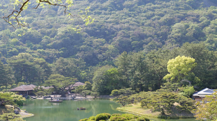 栗林公園, 栗林, 公園, 日本庭園, 庭園, 香川県, 香川, 高松市, 高松, 日本, 観光, 日本旅, 旅